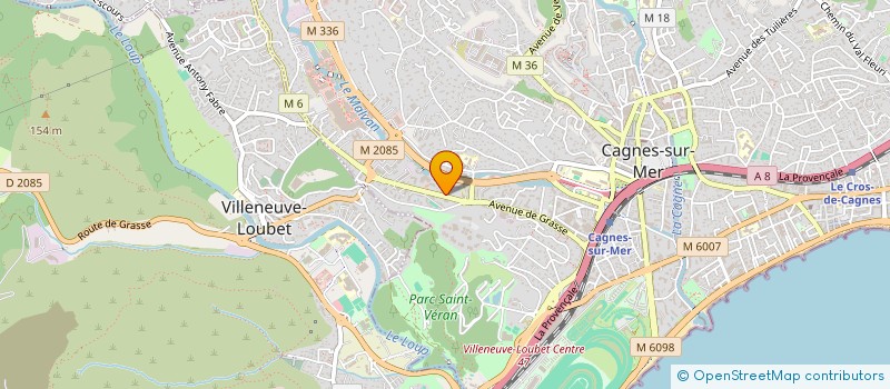 localisation de l'entreprise MONSIEUR WASSIM HADDAJI à CAGNES-SUR-MER