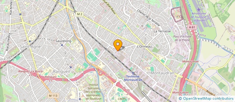 localisation de l'entreprise MONSIEUR WASSIM HAMDAN à TOULOUSE