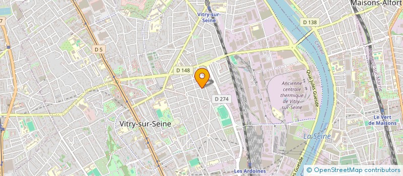 localisation de l'entreprise MONSIEUR WASSIM HELLAL  VITRY-SUR-SEINE