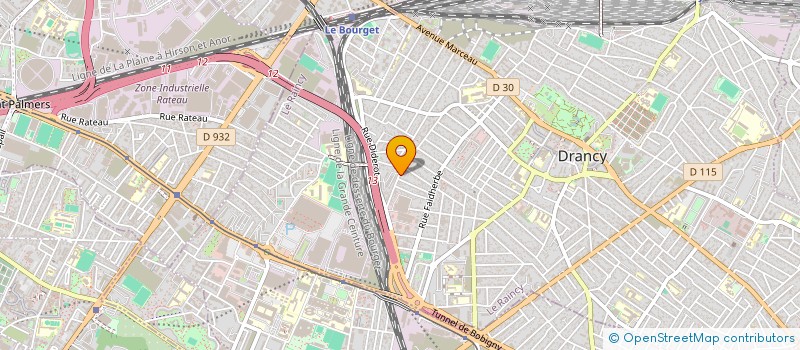 localisation de l'entreprise MONSIEUR WASSIM HIDA  DRANCY