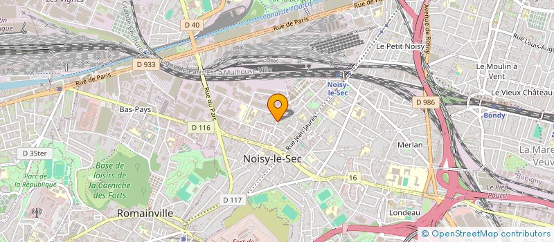 localisation de l'entreprise MONSIEUR WASSIM JELASSI à NOISY-LE-SEC