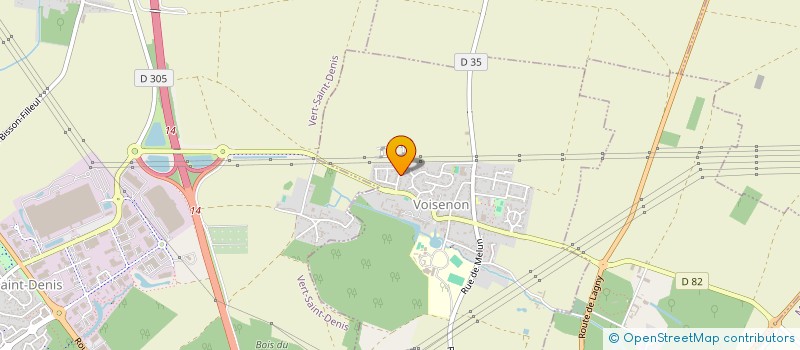 localisation de l'entreprise MONSIEUR WASSIM KADDOURI  VOISENON