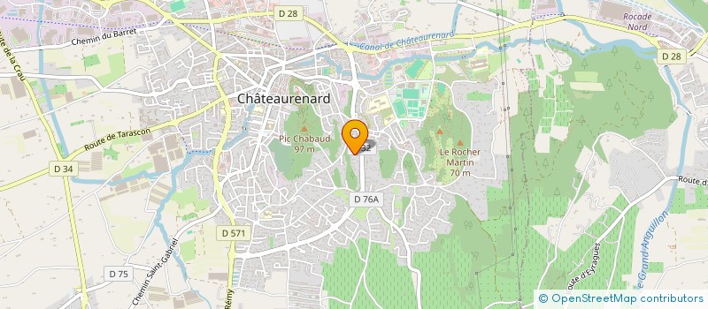 localisation de l'entreprise MONSIEUR WASSIM KIHEL à CHATEAURENARD