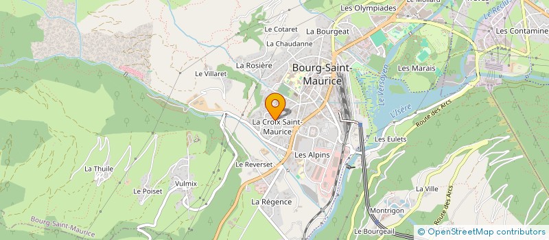 localisation de l'entreprise MONSIEUR WASSIM LAMECHE  BOURG-SAINT-MAURICE