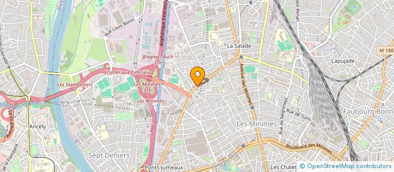 localisation de l'entreprise MONSIEUR WASSIM LAMRI à TOULOUSE