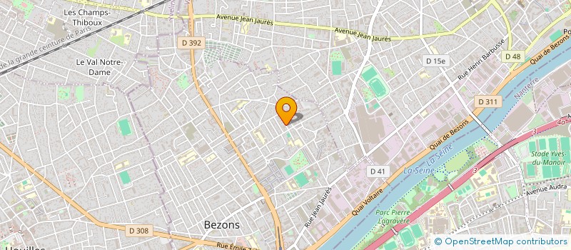 localisation de l'entreprise MONSIEUR WASSIM MAOUCHE à BEZONS