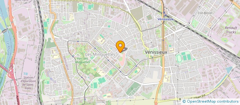 localisation de l'entreprise MONSIEUR WASSIM MAZRANI  VENISSIEUX