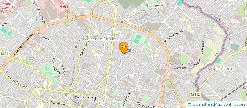 localisation de l'entreprise MONSIEUR WASSIM MIRI  TOURCOING