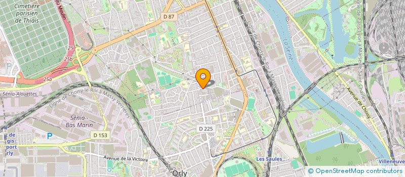 localisation de l'entreprise MONSIEUR WASSIM MZALI  CHOISY-LE-ROI