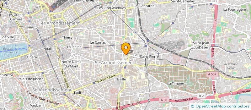 localisation de l'entreprise MONSIEUR WASSIM NADEL  MARSEILLE
