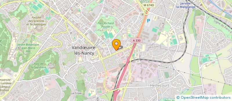 localisation de l'entreprise MONSIEUR WASSIM OTHMANI  VANDUVRE-LES-NANCY