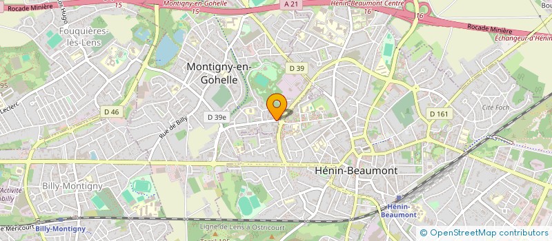 localisation de l'entreprise MONSIEUR WASSIM PRZIBILSKI  MONTIGNY-EN-GOHELLE