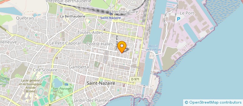localisation de l'entreprise MONSIEUR WASSIM SALEH à SAINT-NAZAIRE