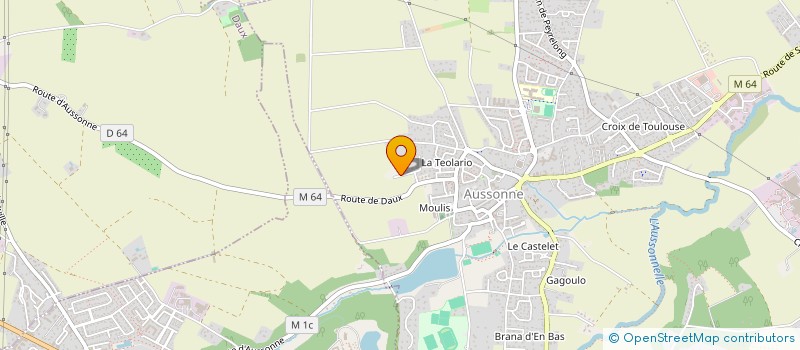localisation de l'entreprise MONSIEUR WASSIM TAIBI à AUSSONNE