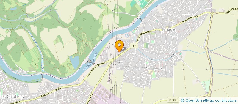 localisation de l'entreprise MONSIEUR WASSIM TARFAYA  JONAGE