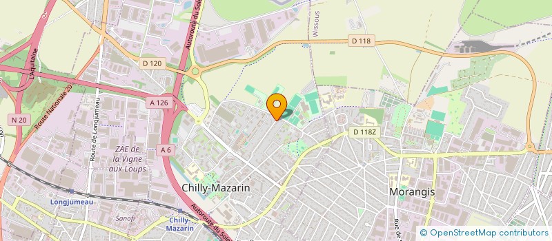 localisation de l'entreprise MONSIEUR WASSIM ZAMZEM à CHILLY-MAZARIN