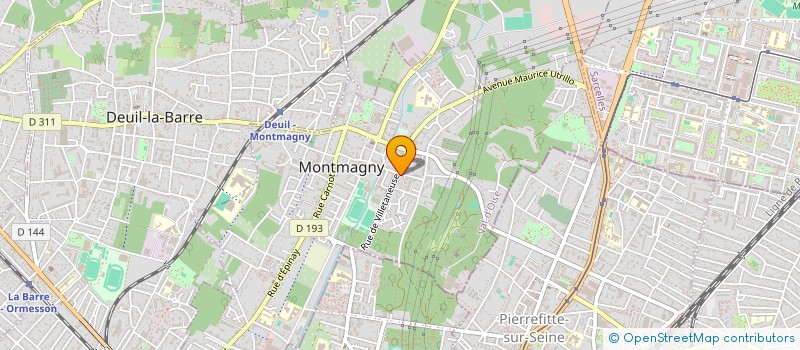 localisation de l'entreprise MONSIEUR WASSIM ZMRAN  MONTMAGNY