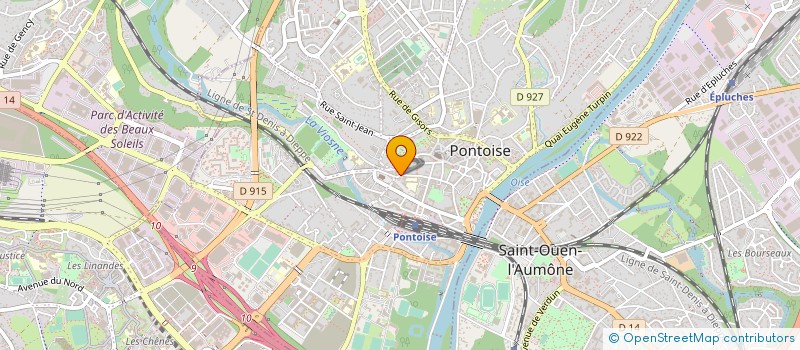 localisation de l'entreprise MONSIEUR WASYL KUZMIAK à PONTOISE