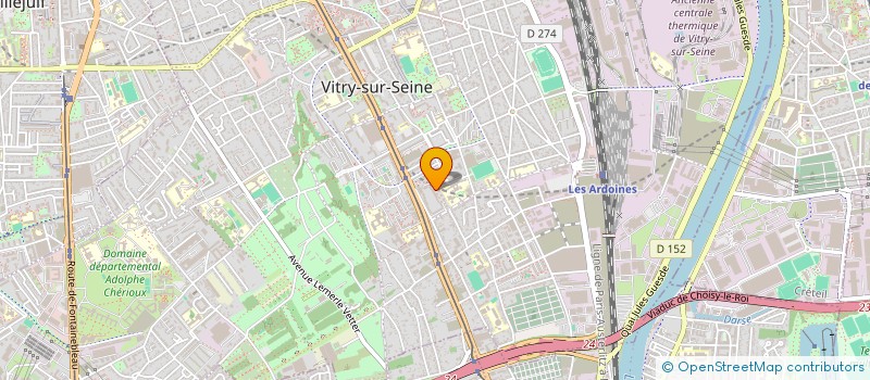 localisation de l'entreprise MONSIEUR WAT WATALOUSOU KIAVOUKILADIOKO à VITRY-SUR-SEINE