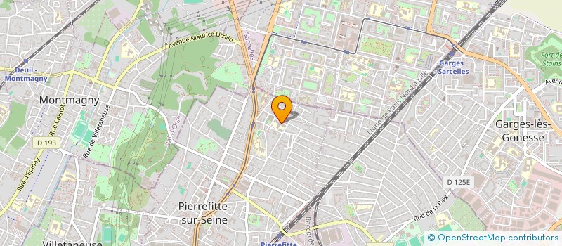 localisation de l'entreprise MONSIEUR WATSON JACQUET à PIERREFITTE-SUR-SEINE