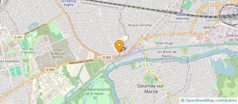 localisation de l'entreprise MONSIEUR WATSON POMPE à GAGNY