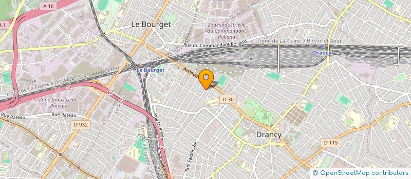 localisation de l'entreprise MONSIEUR WAYAN MANSILLA  DRANCY