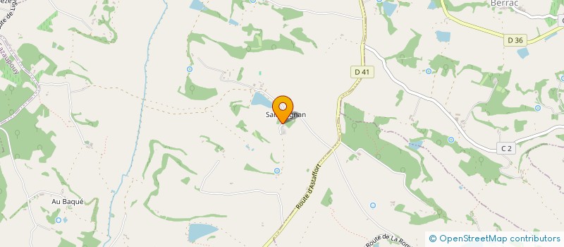 localisation de l'entreprise MONSIEUR WAYNE COTEMAN  LA ROMIEU