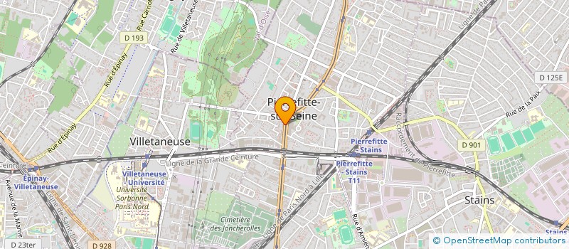 localisation de l'entreprise MONSIEUR WAZER KHAN à PIERREFITTE-SUR-SEINE