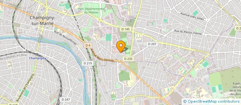 localisation de l'entreprise MONSIEUR WAZIR HOTAK  CHAMPIGNY-SUR-MARNE