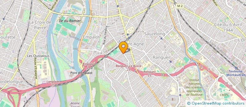 localisation de l'entreprise MONSIEUR WAZIR KEITA à TOULOUSE