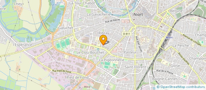 localisation de l'entreprise MONSIEUR WAZIRULLAH ZADRAN à NIORT