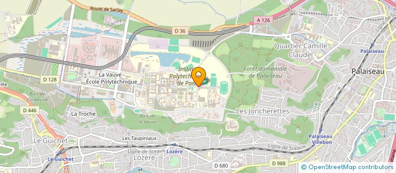localisation de l'entreprise MONSIEUR WEAM ABOU HAMDAN à PALAISEAU