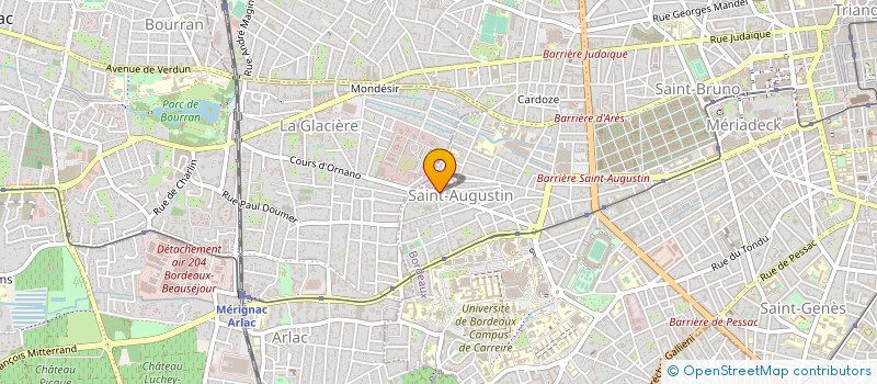 localisation de l'entreprise MONSIEUR WEI CHEN à BORDEAUX