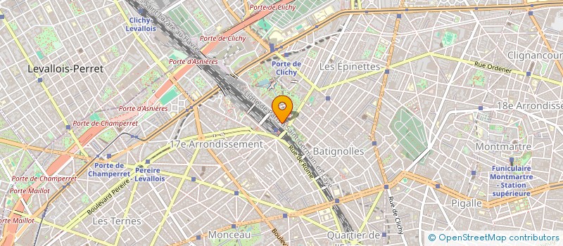 localisation de l'entreprise MONSIEUR WEI PAN  PARIS