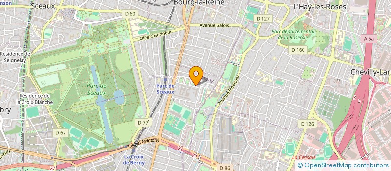 localisation de l'entreprise MONSIEUR WEI XU à ANTONY