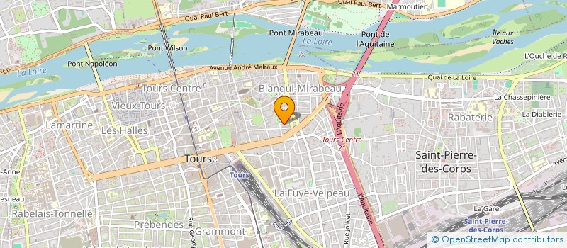 localisation de l'entreprise MONSIEUR WEI ZHANG à TOURS