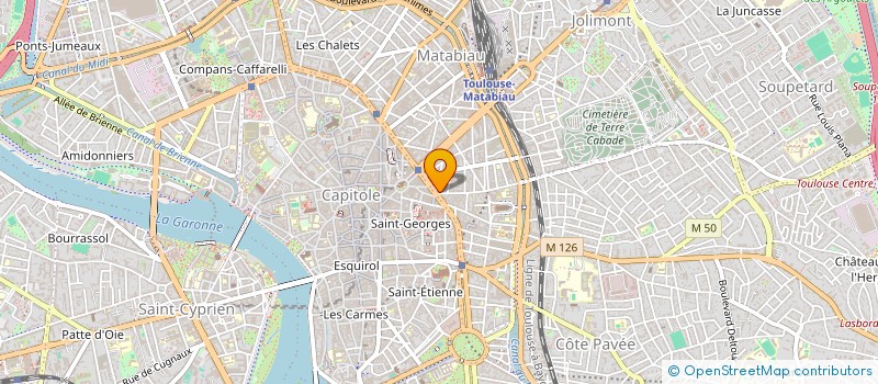 localisation de l'entreprise MONSIEUR WEIDONG CHEN  TOULOUSE
