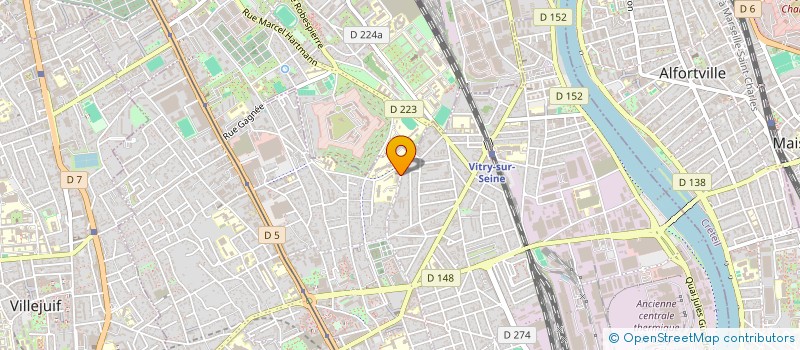 localisation de l'entreprise MONSIEUR WEIGUO LIU  VITRY-SUR-SEINE