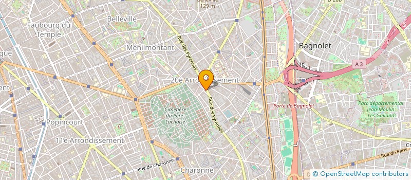 localisation de l'entreprise MONSIEUR WEIJUN XU  PARIS