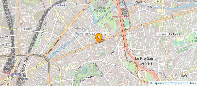 localisation de l'entreprise MONSIEUR WEIPING CAI  PARIS