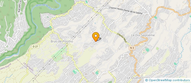 localisation de l'entreprise MONSIEUR WEISMANN RIVIERE  LE TAMPON