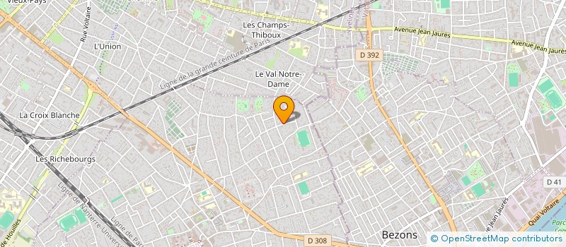 localisation de l'entreprise MONSIEUR WELINGTON DA SILVA  HOUILLES