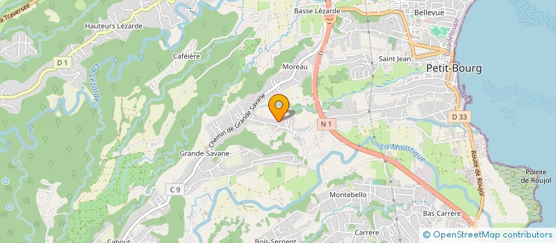 localisation de l'entreprise MONSIEUR WELLINGTON CELAIRE  PETIT-BOURG