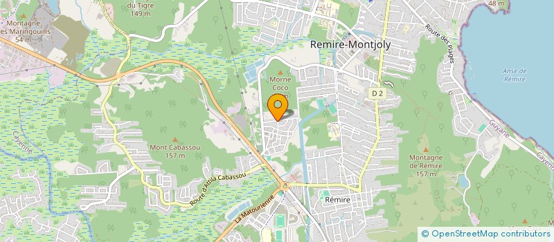 localisation de l'entreprise MONSIEUR WELLINGTON-CHRISTIAN SARMENTO REZENDE  REMIRE-MONTJOLY