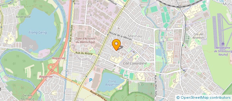 localisation de l'entreprise MONSIEUR WELLINGTON DE OLIVEIRA GON ALVES à STRASBOURG
