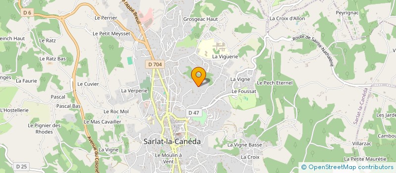 localisation de l'entreprise MONSIEUR WELLINGTON ROSA à SARLAT-LA-CANEDA