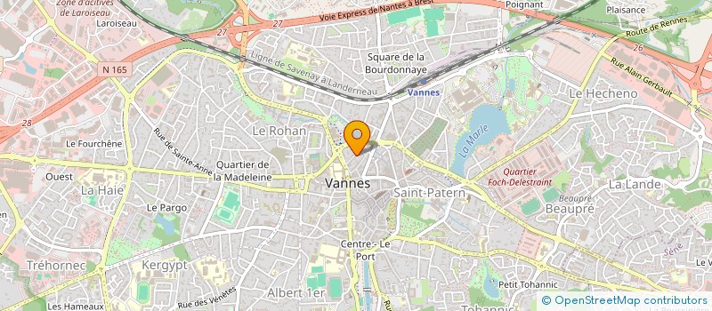 localisation de l'entreprise MONSIEUR WELLINGTON SOARES VILLAR à VANNES