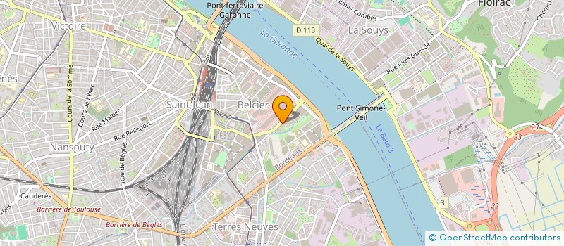 localisation de l'entreprise MONSIEUR WEMERSON SOARES VIEIRA  BORDEAUX