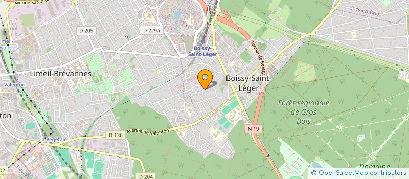 localisation de l'entreprise MONSIEUR WEMERSSON CUNHA à BOISSY-SAINT-LEGER
