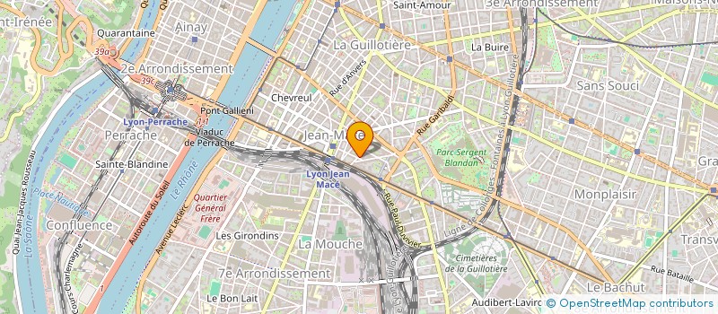 localisation de l'entreprise MONSIEUR WENBING LIU  LYON